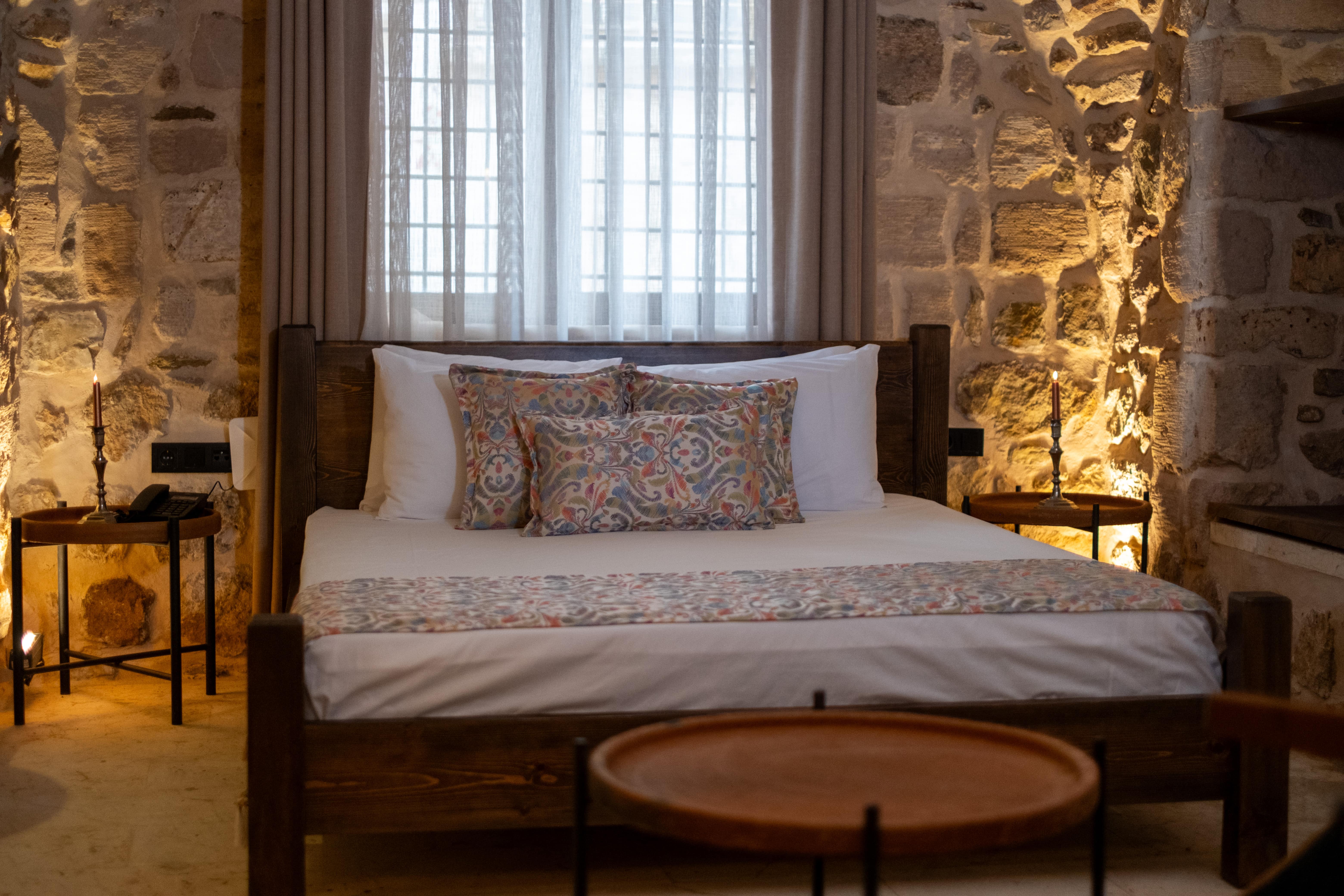 Deluxe Oda Türk Hamamlı, Avlu Manzaralı